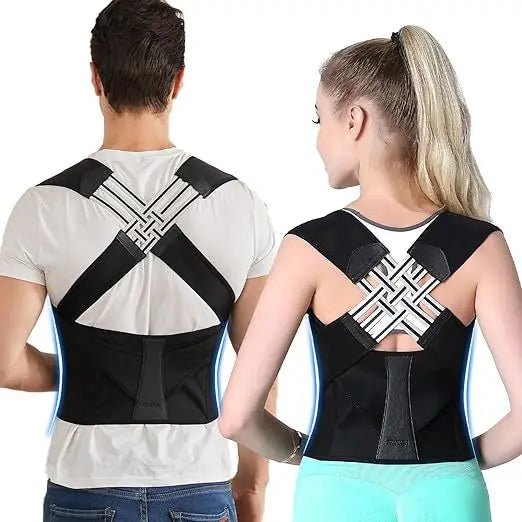 Posture Corrector Brace for spine alignment and shoulder support with adjustable straps