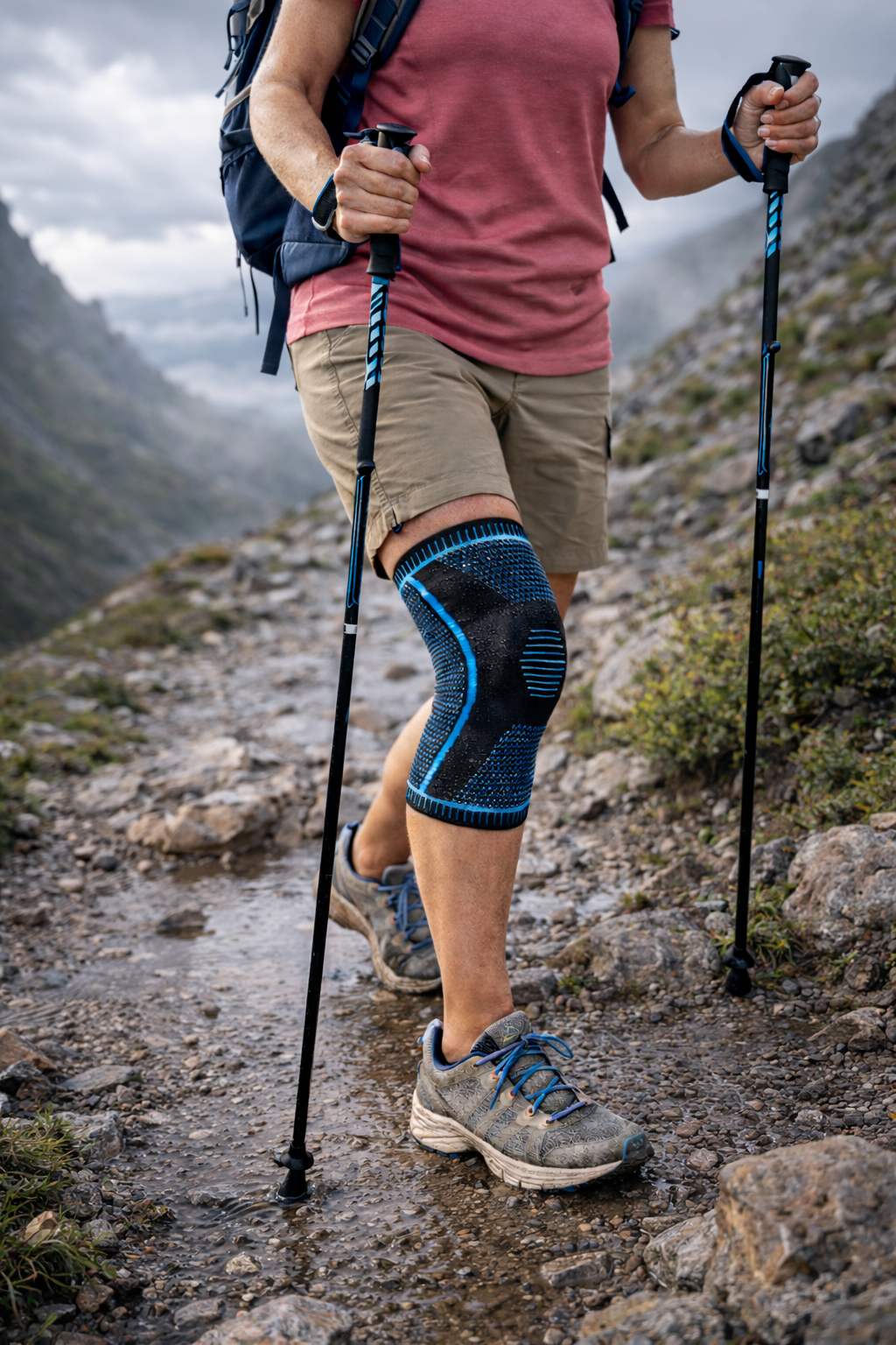 1PC Pro Dual-Spring Knee Support